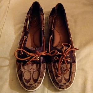 Coach 8 1/2 loafers